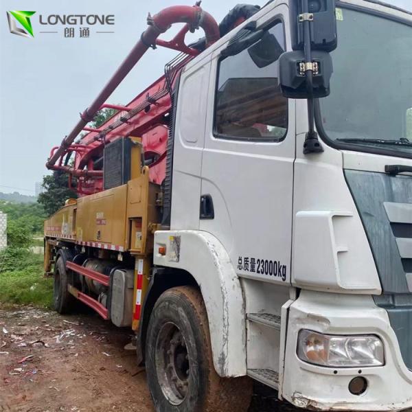 Buy cheap 180m³ Used Truck Concrete Pump , Diesel Concrete Pump Truck With Boom from wholesalers