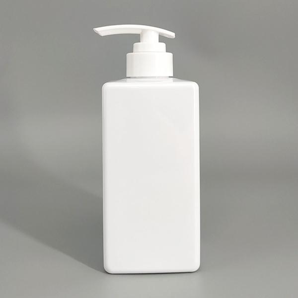 Buy cheap PET Plastic Cuboid 550ml Shampoo Pump Bottles from wholesalers
