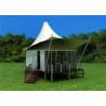Buy cheap Stretched Cable Membrane Structure Villa Tent / Prefab Houses Sandwich Panel Wall from wholesalers