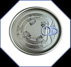 Buy cheap Food Can Packing and Packaging Tinplate Can Lids with Logo Printing from wholesalers