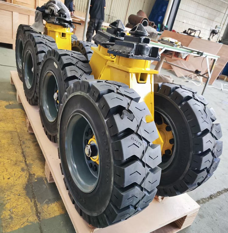 Tare Weight 26kg Heavy Duty Portable ISO Shipping Container Caster Wheels for Dynamic Load and Lockable Swivel Castor