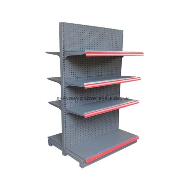 Buy cheap General Store And Supermarket Gondola Shelves Supermarket Shelves For Display from wholesalers