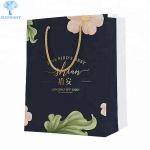 Birthday Christmas Black Gift Bags With Handles 22cm×16cm×7cm