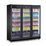 Commercial Full Glass Door Display Fridge Refrigerated Showcase Upright Beer