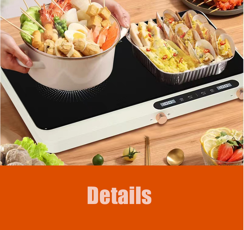 Waterproof Ceramic Panel Electric Induction Cooker for Household and Outdoors Advanced