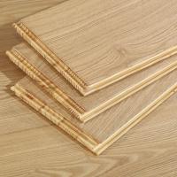 Buy cheap 20 Colors Wire Brushed Oak Engineered Hardwood Flooring 18mm Thickness product