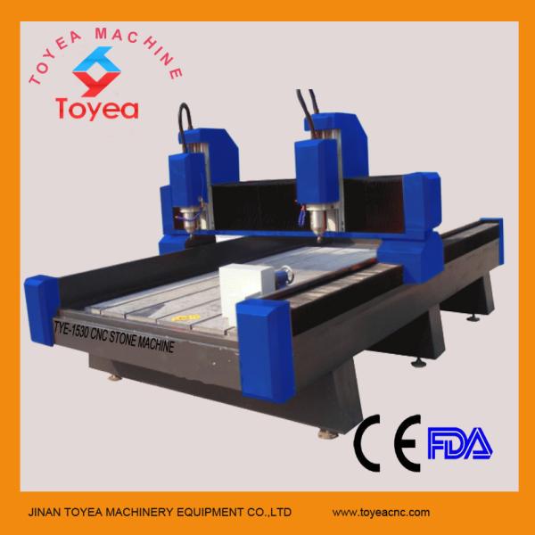 Buy cheap strong machine body double-heads gravestone cnc engraving machine TYE-1530-2 from wholesalers