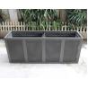 Buy cheap Commercial Extra Large Outdoor Planters Perforated Steel Material from wholesalers