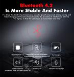Wireless Bluetooth Earphone 10 Hours Playtime with Microphone Sport Stereo V4.1