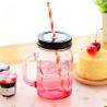 Buy cheap 500ml Heat Resistant Thick Colorful Glass Mason Jar Cup from wholesalers