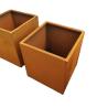 Buy cheap Vertical type plant metal flower pots for outdoors garden from wholesalers