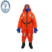 Buy cheap 5Kg Orange Color Inflatable Survival Suit Water Resistance With OEM Services product