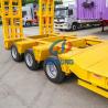 Buy cheap Detachable Gooseneck Lowboy Truck Trailers for Heavy Equipment Machinery Transport from wholesalers
