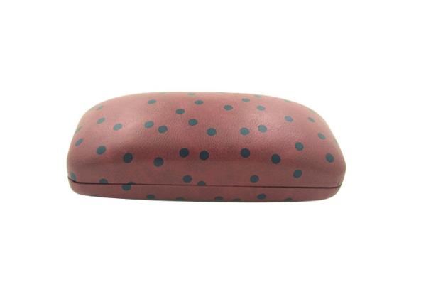 Buy cheap Black Doll PU Leather Custom Sunglass Case For Women 162 * 71 * 57mm from wholesalers