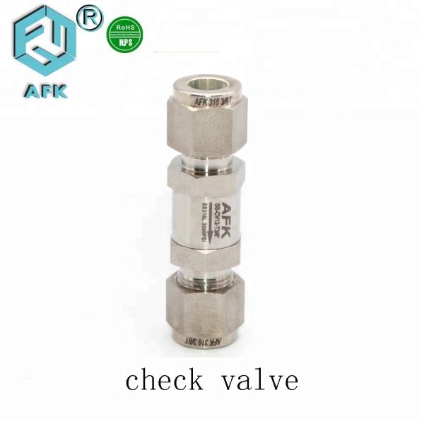 Buy cheap High Pressure 1/8" 1/4" 3/8" Stainless Steel Non Return Valve from wholesalers