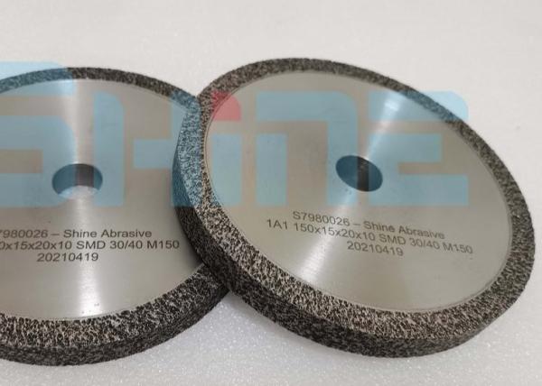 Buy cheap 30/40 Grit 150mm Ceramic Diamond Grinding Wheel Metal Bond from wholesalers