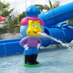 Fiberglass Material Water Park Splash Pad Small Toys Equipment