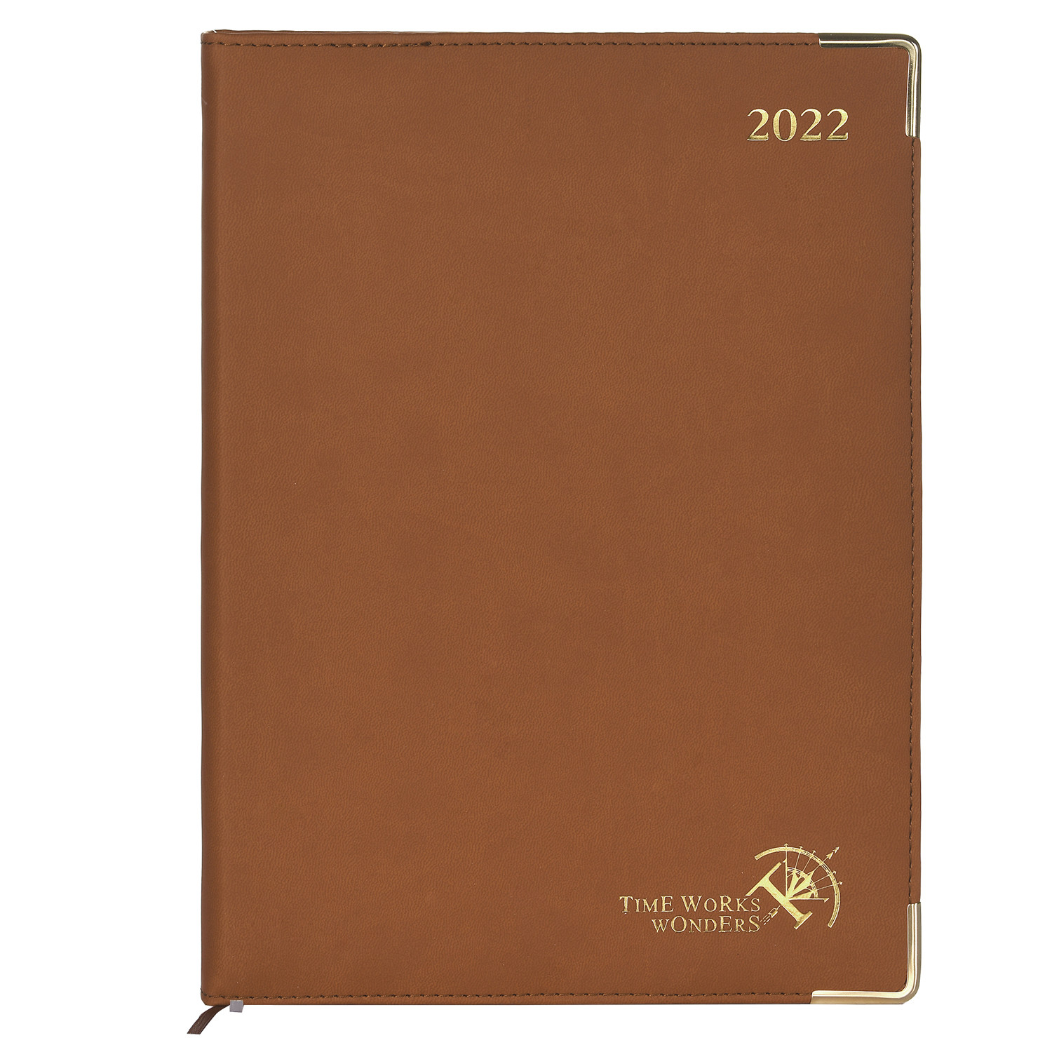 OEM ODM Brown Academic Daily Planner 2023 1 Page Per Day design