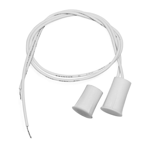 Buy cheap Recessed Magnetic Sensor Magnetic Door Switch White / Brown Colors CS-33A from wholesalers
