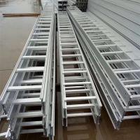 Buy cheap Perforated Galvanized Steel Cable Tray And Cable Ladder 150mm 300mm Full Size product