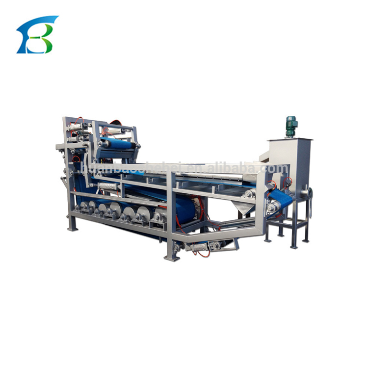 3000 kg Weight Belt Filter Press for Sludge Drying Machine Condition