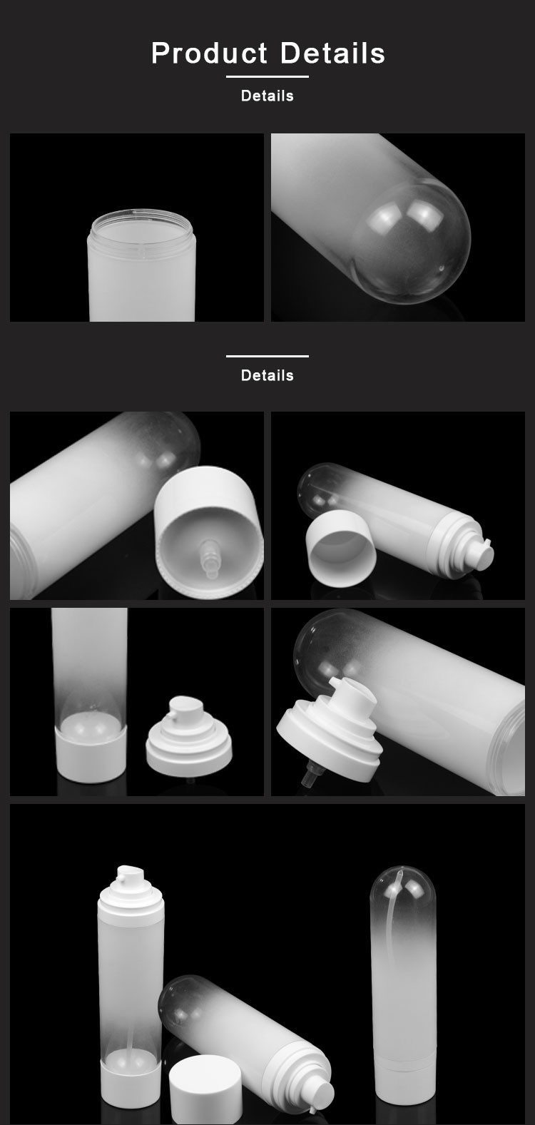 75ml 100ml 200ml PETG Inverted Empty Alcohol Sprayer Bottle Sets Skin Care Fine Mist Spray Bottle
