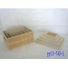 Buy cheap folding bamboo storage basket from wholesalers
