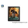Buy cheap Grimace Theme 3D Lenticular Pictures With Black Plastic Frame / Lenticular Photo Printing from wholesalers
