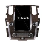 PX6 Android 9.0 Patrol Nissan Sat Nav Tesla Style Head Unit Touch Screen
