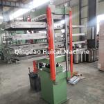 16 MPa Plate Pressure Rubber Roof Tile Vulcanizing Press Machine for 4 Working