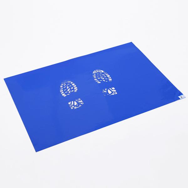 Buy cheap Entrance Door Dust Clean Pad 18*36inch Blue White 30 layer 3.5C Cleanroom Hot Antibacterial Sticky Mat from wholesalers