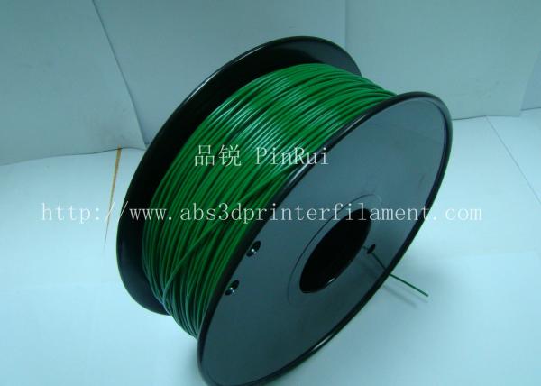 Buy cheap OEM Biodegradable PLA 1.75 / 3.0 mm 3D Printer Filaments ( Dark Green ) from wholesalers