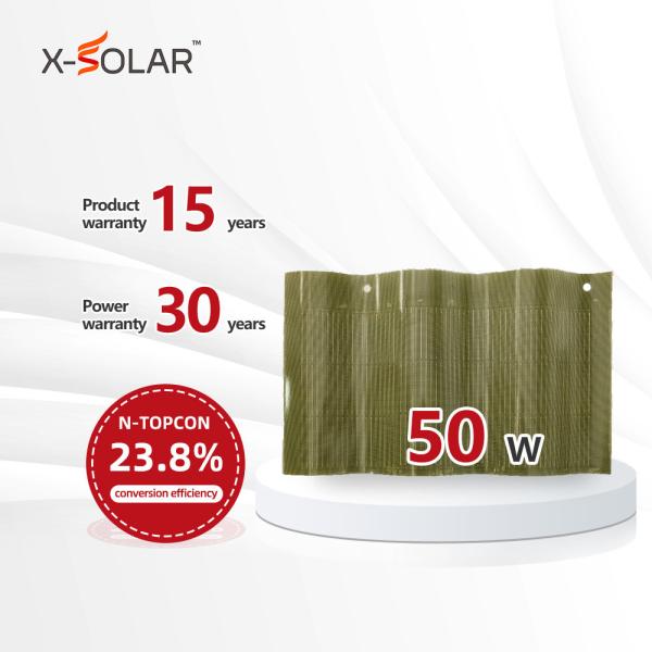 Buy cheap Curved Photovoltaic Solar Panel Tile Roof For Sustainable Building Solutions from wholesalers