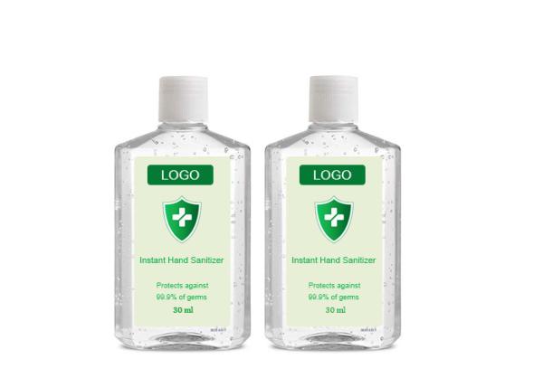 Buy cheap Disposable Organic Hand Sanitizer Clear Fluid Plant Derived Ingredients from wholesalers