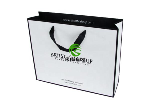 Buy cheap Jewellery / Wedding Paper Bags , Lightweight Small White Kraft Paper Bags from wholesalers