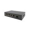 Buy cheap ZC-2006P PoE Switch 4 POE Ports 1 GE SFP+5*GE RJ45 Switching Capacity 12G DC Or AC from wholesalers