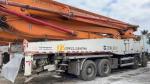 Green 2013 Zoomlion 56m Concrete Pump Truck at Good Original Condition Benz