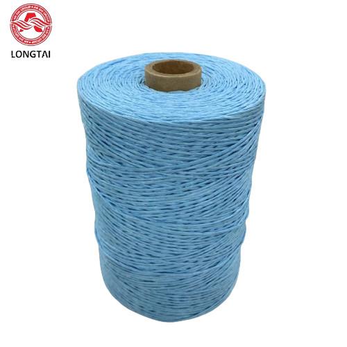 Quality OI-28 LSZH Fire Retardant Twisted Blue FR PP Fibrillated Cable Filler Yarn 50KD pp cable filler material for sale