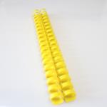 Office Document Binding Combs 6mm (1/4'') 21 Ring Notebook PVC Binder Plastic