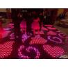 Buy cheap 14KG Online Control Disco Resolution 8*8 Pixel Led Video Dance Floor Lighting Rental from wholesalers