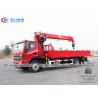 Buy cheap Dongfeng 5T 6.3T 8T Truck Mounted Crane With Straight 4 Stage Telescopic Arm from wholesalers