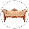 Buy cheap Single Two Three Seat Luxury Velvet Cover Sofa SGS Small Living Room Sofas from wholesalers