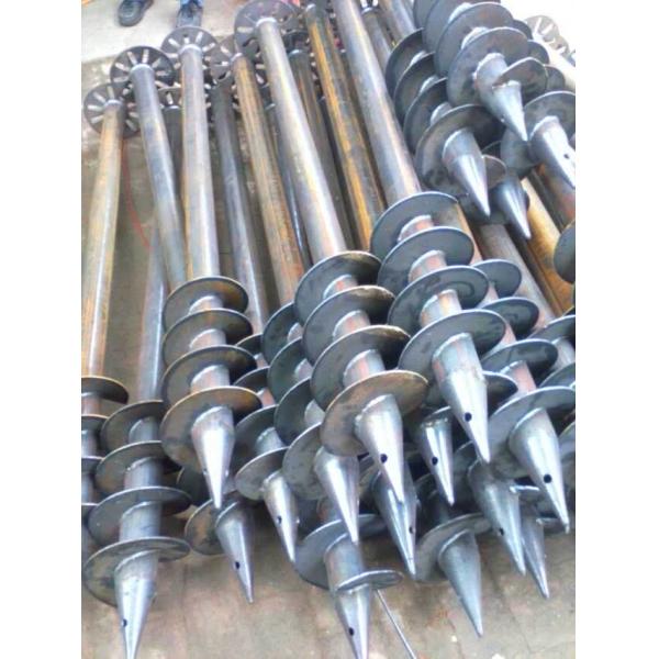 ASTM A153 HDG 580mm 120KN ground screw post anchor