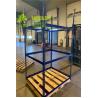 Buy cheap PU Wheel Q235 Display 1900mm Plywood Shelf CC Container from wholesalers