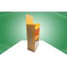 Buy cheap Custom Yellow POS Cardboard Displays With PMS Offset Printing For Socks & Underwear Products from wholesalers