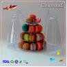 Buy cheap 4 tier macaron display tower stand for french macaron from wholesalers