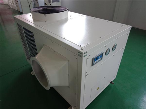 Buy cheap White Color Industrial Spot Coolers Temporary Cooling Units 18000W High Efficiency from wholesalers