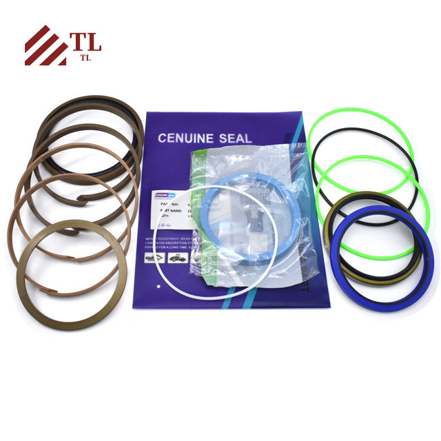 E320B-C-D Foot Valve Operating Lever Handle Double Seal Oil Bullet Repair Kit Excavator Parts