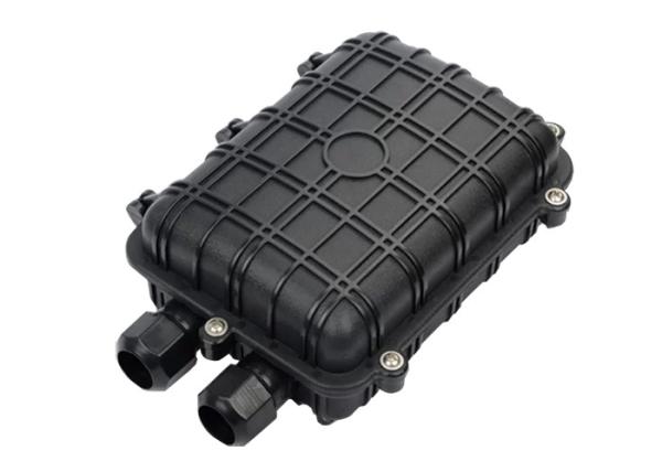 Buy cheap Black FTTH Optical Fiber Cable Joint Closure PP+GF Material from wholesalers