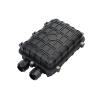 Buy cheap Black FTTH Optical Fiber Cable Joint Closure PP+GF Material from wholesalers